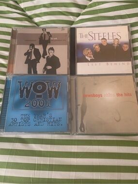 Lot of 4 Christian Music CDs - Mixed Artists (Newsboys, The Steeles, DC Talk)